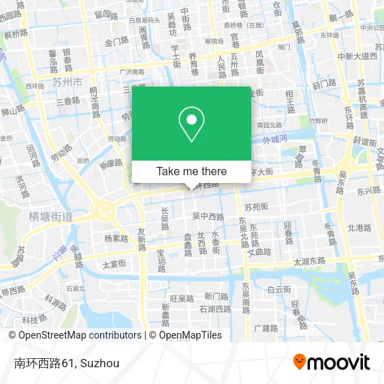 南环西路61 map