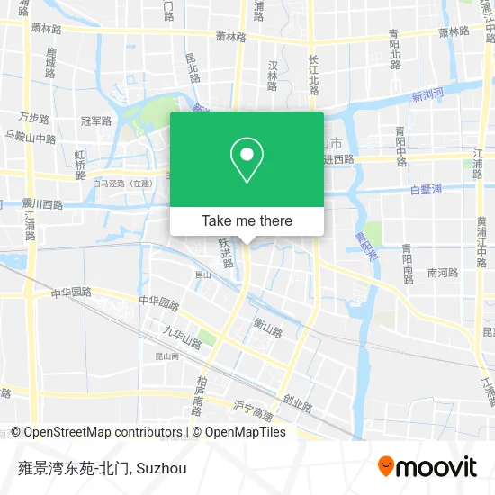 雍景湾东苑-北门 map