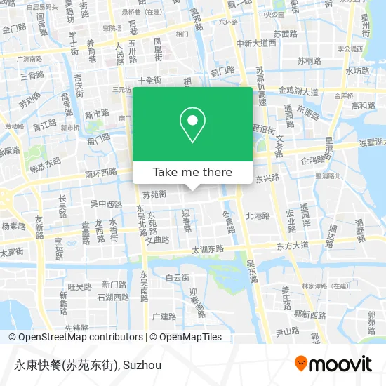 永康快餐(苏苑东街) map