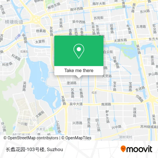 长蠡花园-103号楼 map