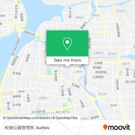 松陵公园管理所 map