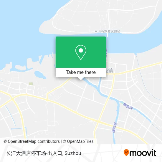 长江大酒店停车场-出入口 map