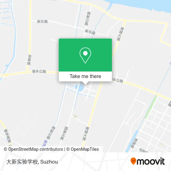 大新实验学校 map