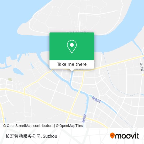 长宏劳动服务公司 map