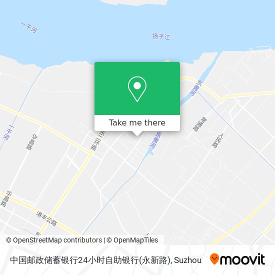 中国邮政储蓄银行24小时自助银行(永新路) map