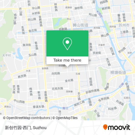 新创竹园-西门 map