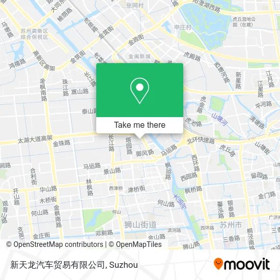 新天龙汽车贸易有限公司 map