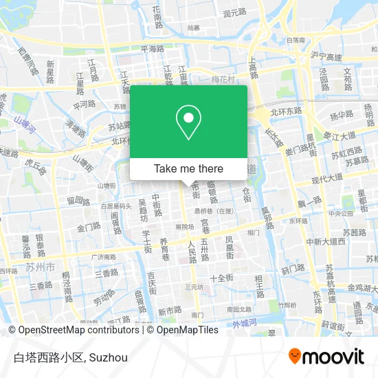 白塔西路小区 map