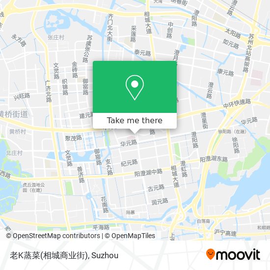 老K蒸菜(相城商业街) map
