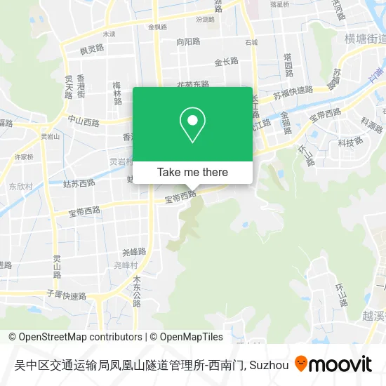 吴中区交通运输局凤凰山隧道管理所-西南门 map
