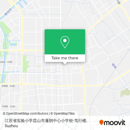 江苏省实验小学昆山市蓬朗中心小学校-笃行楼 map