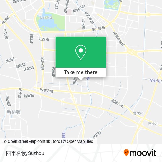 四季名妆 map