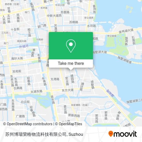 苏州博瑞荣格物流科技有限公司 map