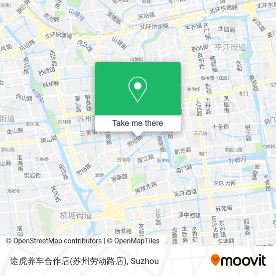 途虎养车合作店(苏州劳动路店) map