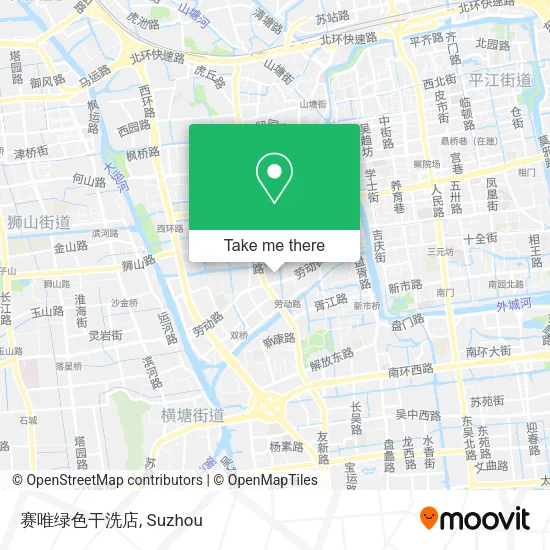 赛唯绿色干洗店 map