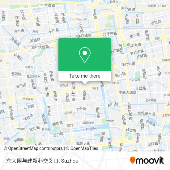 东大园与建新巷交叉口 map