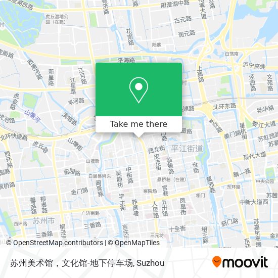 苏州美术馆，文化馆-地下停车场 map