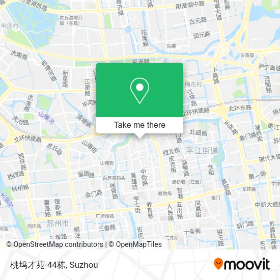 桃坞才苑-44栋 map