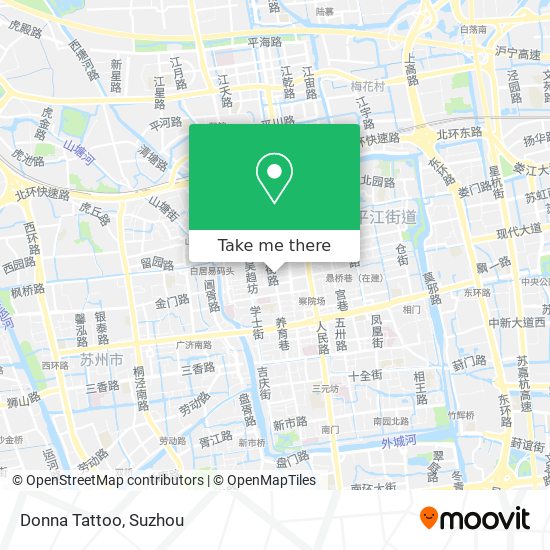 Donna  Tattoo map