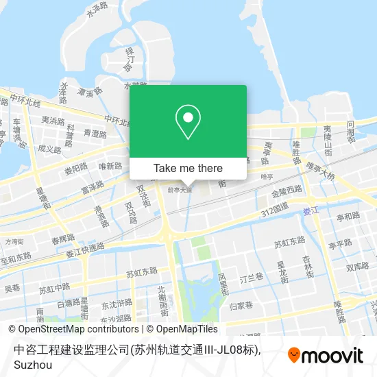 中咨工程建设监理公司(苏州轨道交通III-JL08标) map