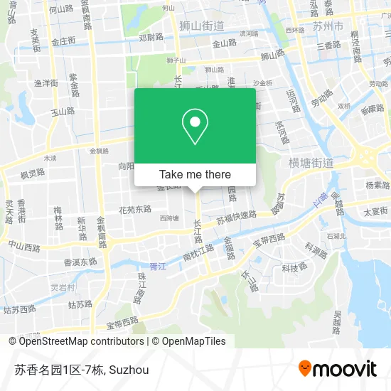 苏香名园1区-7栋 map