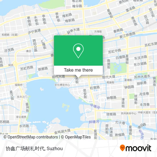 协鑫广场献礼时代 map