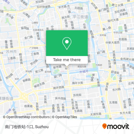南门地铁站-1口 map