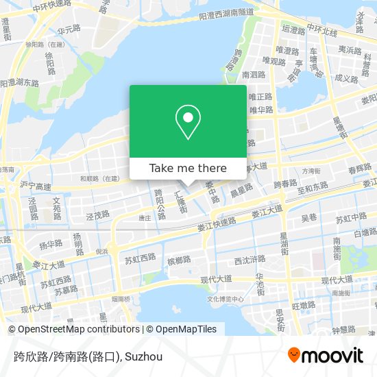 跨欣路/跨南路(路口) map