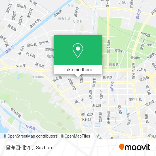 星海园-北2门 map