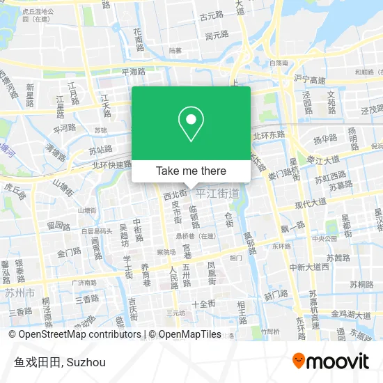 鱼戏田田 map
