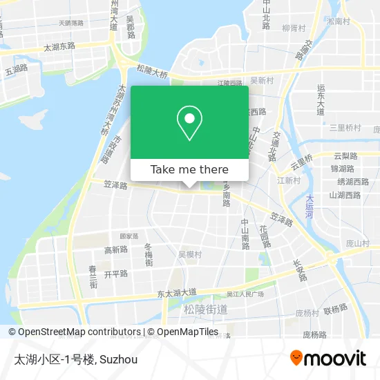 太湖小区-1号楼 map