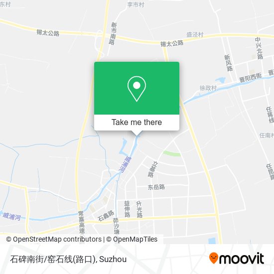石碑南街/窑石线(路口) map