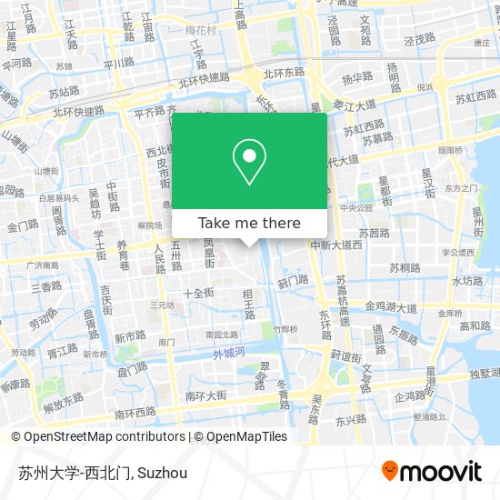 苏州大学-西北门 map