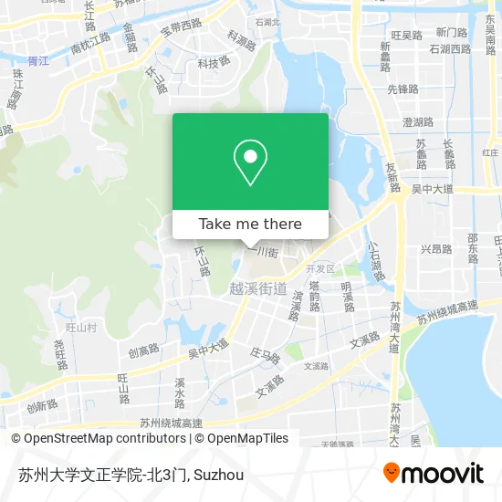 苏州大学文正学院-北3门 map