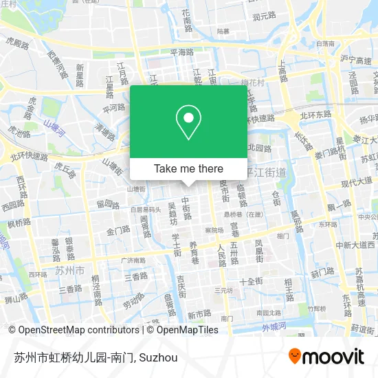 苏州市虹桥幼儿园-南门 map