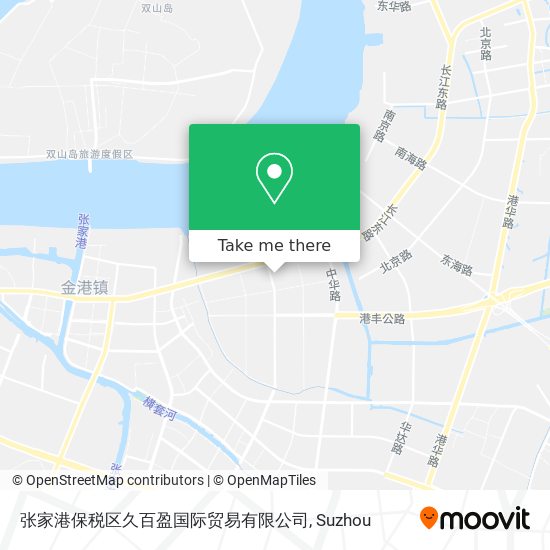 张家港保税区久百盈国际贸易有限公司 map