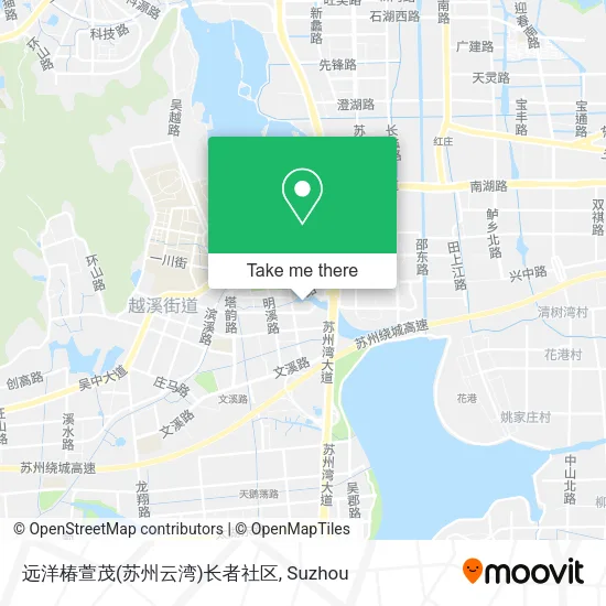 远洋椿萱茂(苏州云湾)长者社区 map