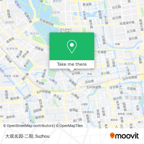 大观名园-二期 map