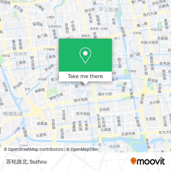 苏纶路北 map