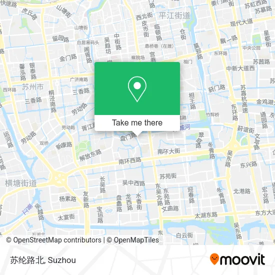 苏纶路北 map