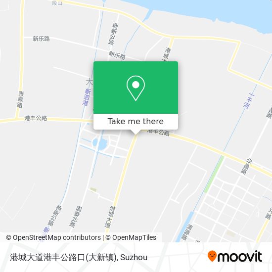 港城大道港丰公路口(大新镇) map