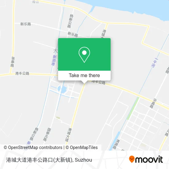港城大道港丰公路口(大新镇) map
