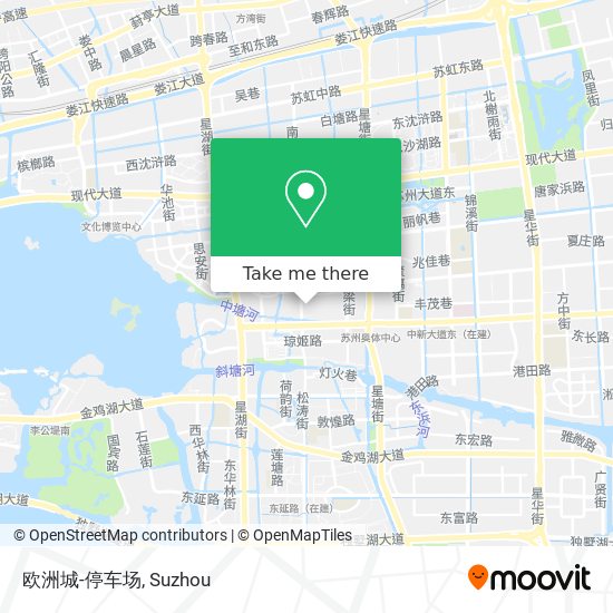 欧洲城-停车场 map
