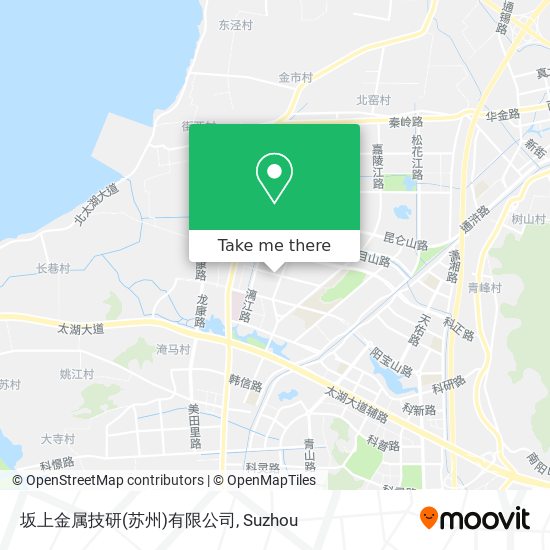 坂上金属技研(苏州)有限公司 map