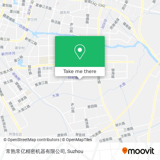 常熟常亿精密机器有限公司 map