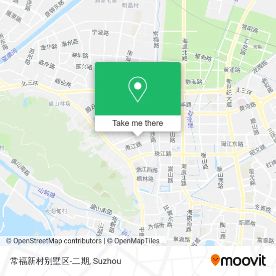 常福新村别墅区-二期 map