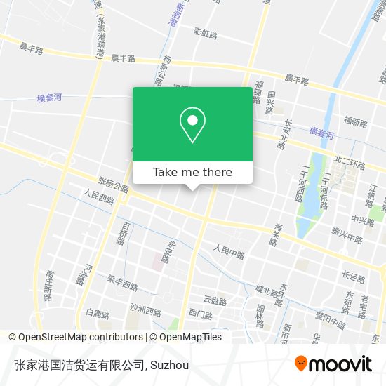 张家港国洁货运有限公司 map