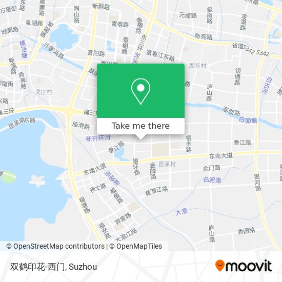 双鹤印花-西门 map