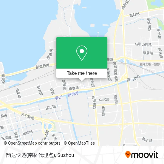 韵达快递(南桥代理点) map
