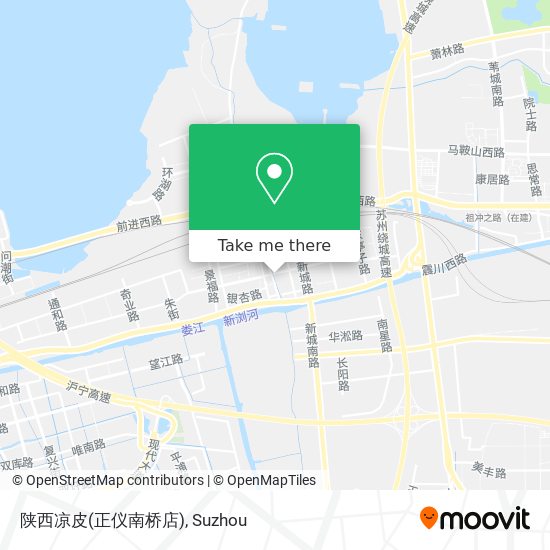 陕西凉皮(正仪南桥店) map